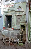 Varanasi - the old city is a cramped crowded labyrinth